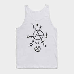 Revolution Sigil (Blk) Tank Top